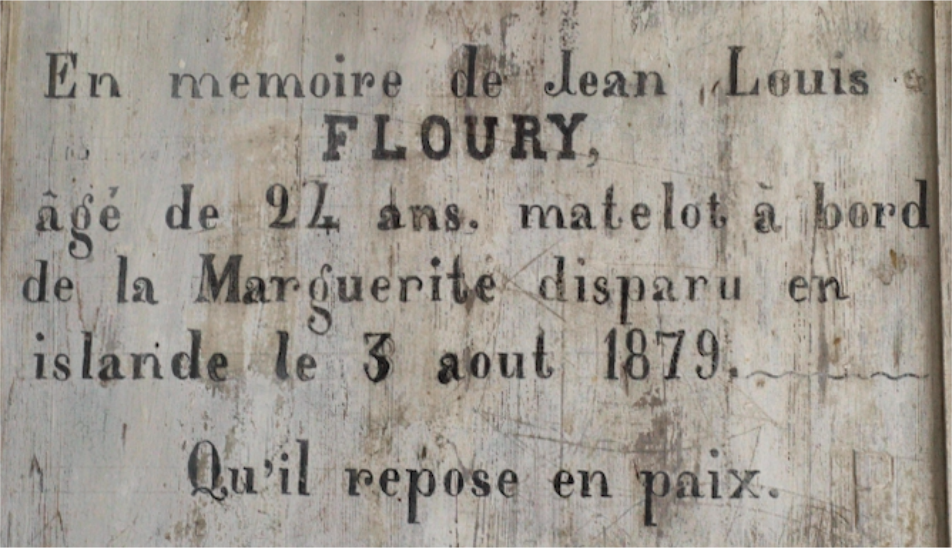 Mémoire de Jean-Louis Floury